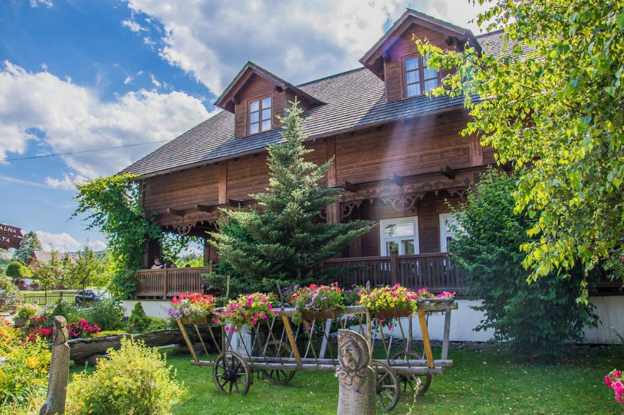 Karczma Regionalna Hotel Goscinna Chata Wysowa-Zdrój المظهر الخارجي الصورة